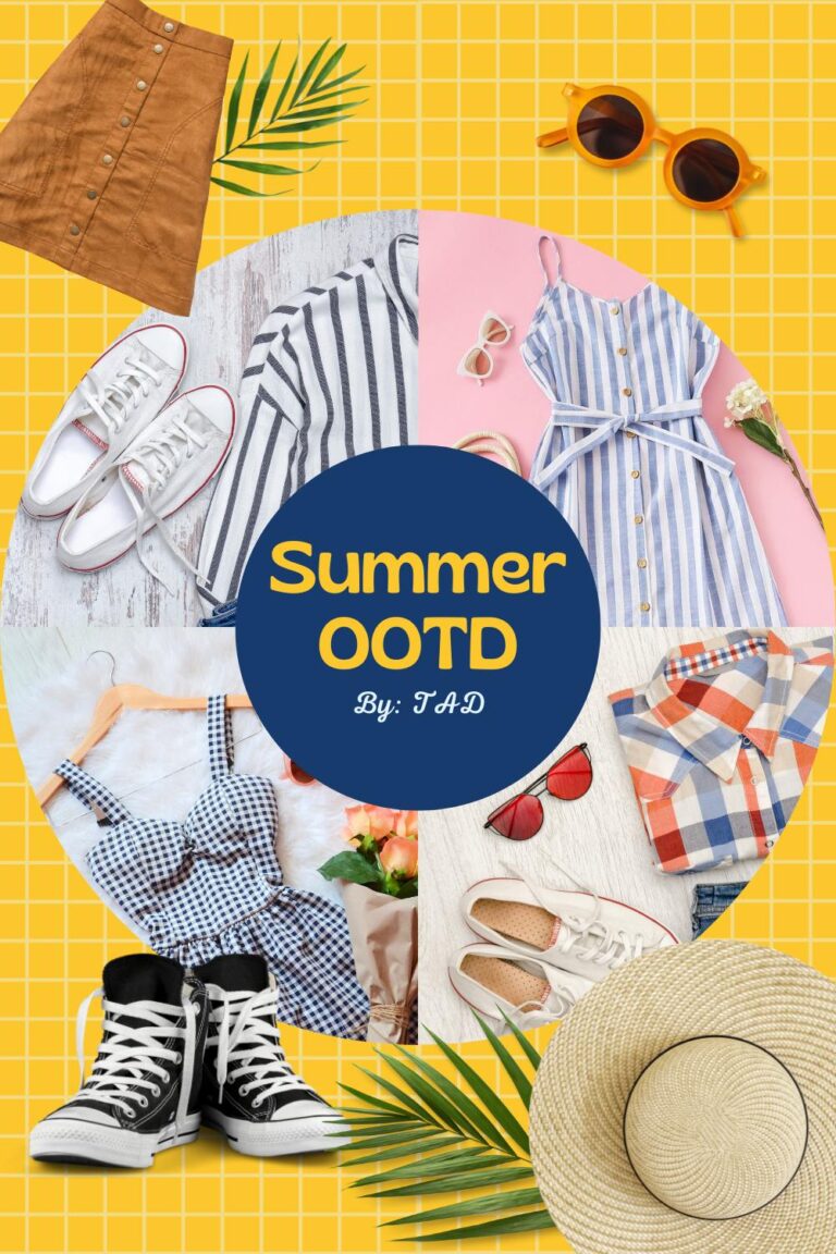 Yellow Playful Summer OOTD Pinterest Pin (2)